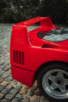 One owner from new,1989 Ferrari F40 Berlinetta  Chassis no. ZFFGJ34B000083620 image 48