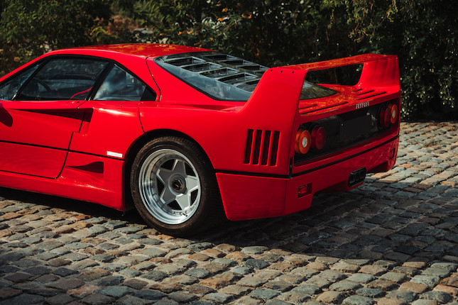 One owner from new,1989 Ferrari F40 Berlinetta  Chassis no. ZFFGJ34B000083620 image 42