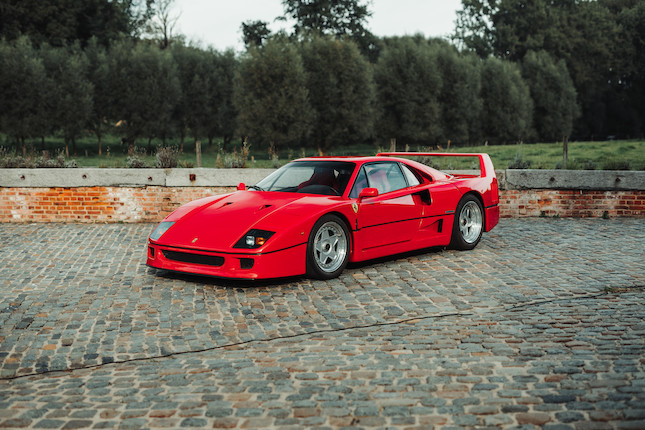One owner from new,1989 Ferrari F40 Berlinetta  Chassis no. ZFFGJ34B000083620 image 17