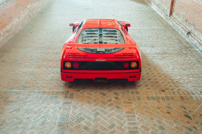 One owner from new,1989 Ferrari F40 Berlinetta  Chassis no. ZFFGJ34B000083620 image 8