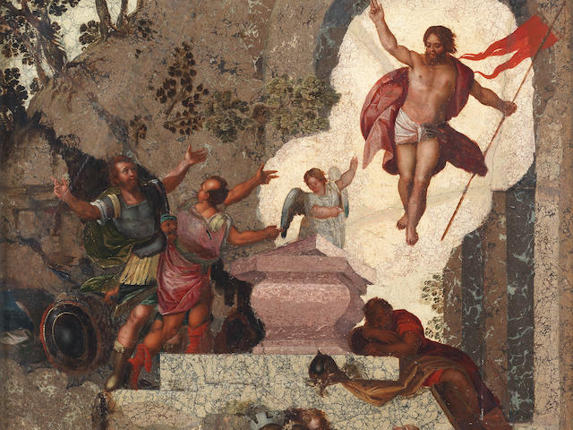 North Italian School, early 17th Century The Ascension