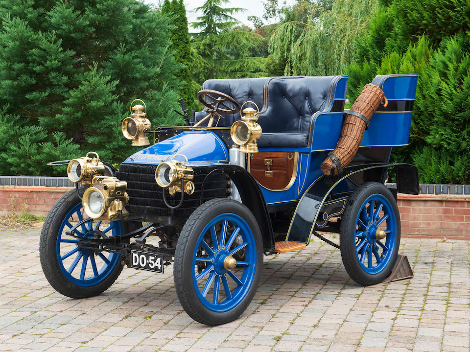1903 Wolseley 10HP Twin-Cylinder Four-Seat Rear-Entrance Tonneau  Chassis no. 510