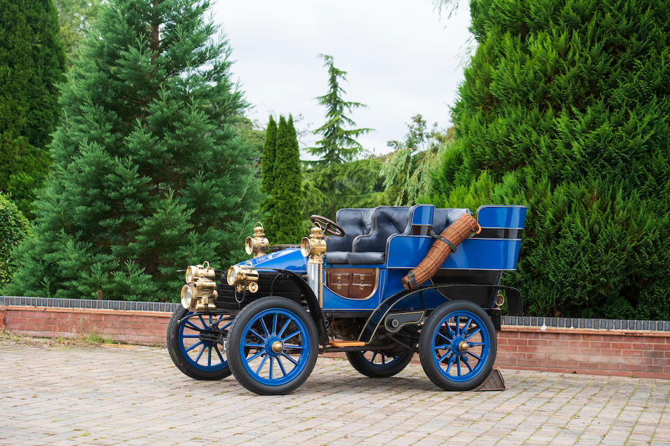 1903 Wolseley 10HP Twin-Cylinder Four-Seat Rear-Entrance Tonneau  Chassis no. 510