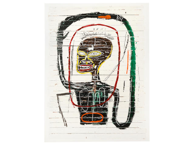 After Jean-Michel Basquiat (1960-1988) Flexible, 2016 (published by Flatiron Editions, New York)