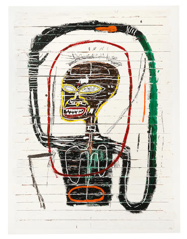 After Jean-Michel Basquiat (1960-1988) Flexible, 2016 (published by Flatiron Editions, New York)