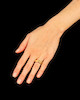 Thumbnail of CARTIER DIAMOND 'CONSTELLATION' TRINITY RING, image 2