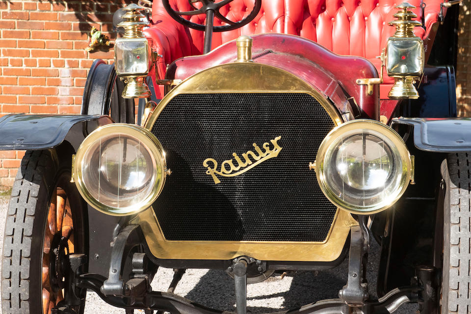 Ex-Buess Collection,1908  Rainier  Model D 40/50hp Seven-Passenger Touring Car  Chassis no. 1603