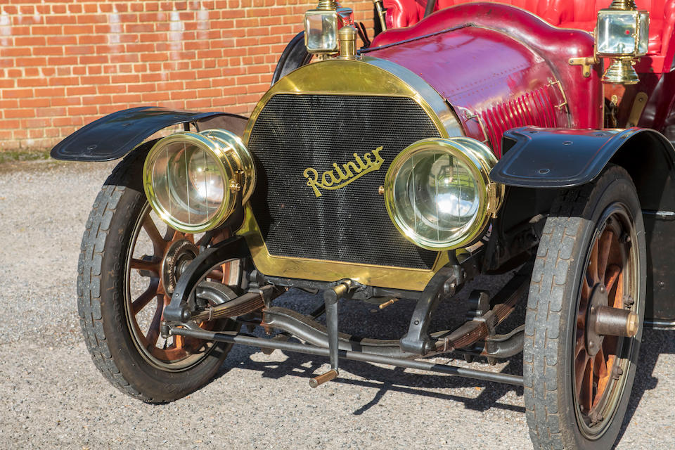 Ex-Buess Collection,1908  Rainier  Model D 40/50hp Seven-Passenger Touring Car  Chassis no. 1603