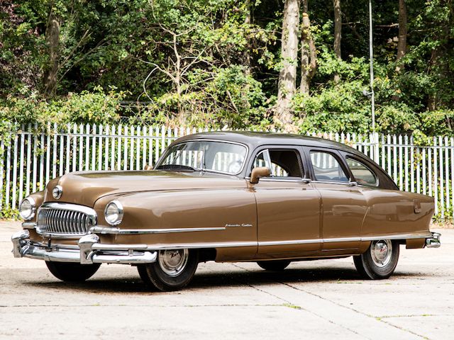 1951 Nash Ambassador Custom Sedan Chassis no. R634066 Engine no. 130068