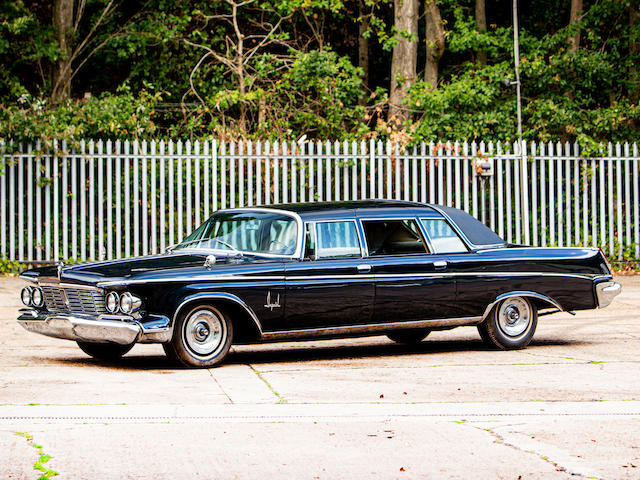 1962  Imperial LeBaron Limousine  Chassis no. 9 323 211 300 Engine no. TBC