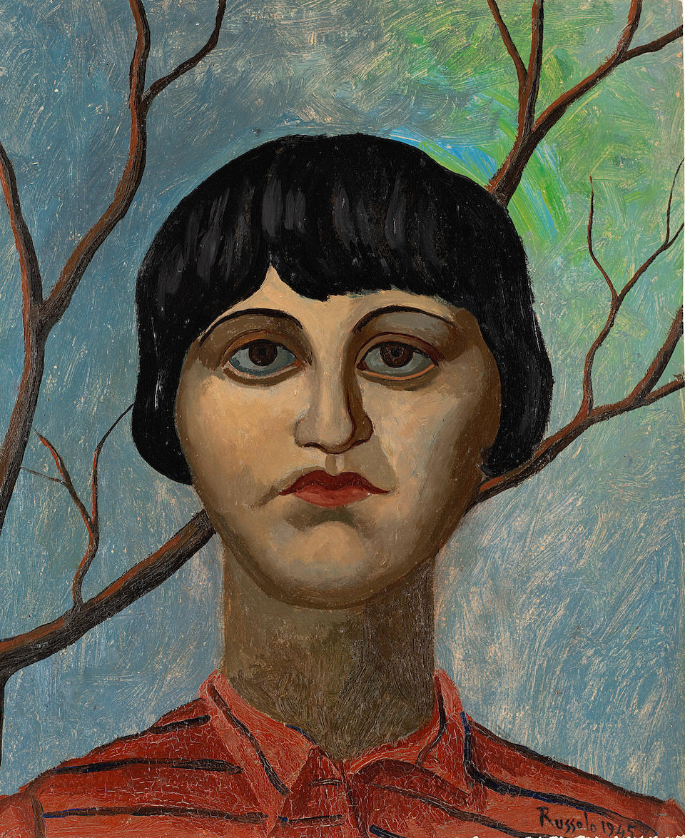 LUIGI RUSSOLO (1885-1947) Ritratto di Lina Zaquini (Painted in 1945 ...