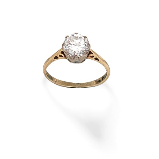 DIAMOND SINGLE-STONE RING
