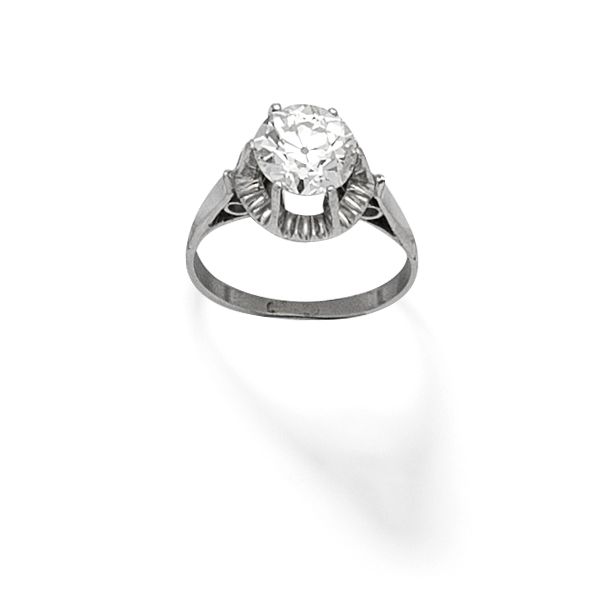 DIAMOND SINGLE-STONE RING