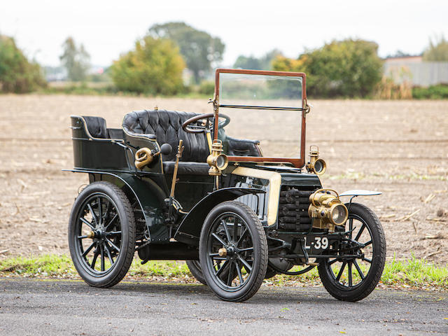1902 Panhard & Levassor Type A2 7HP tonneau &#224; entr&#233;e par l'arri&#232;re  Chassis no. 5142 Engine no. 5142