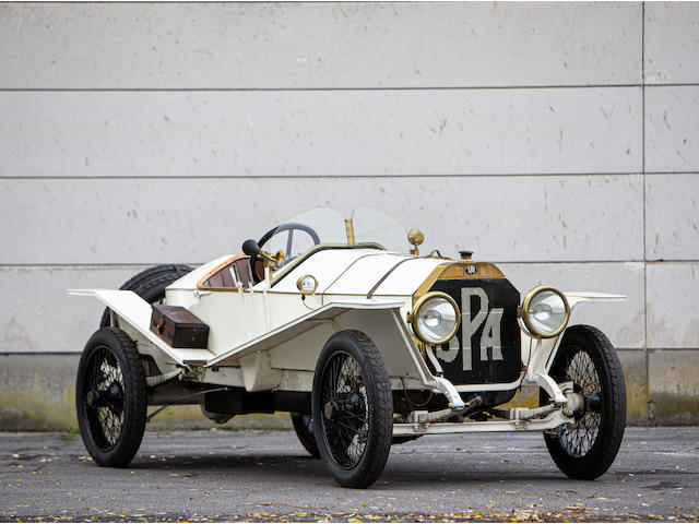 Ex-Bernard de Lass&#233;e, pr&#233;sident du mus&#233;e du Mans,1913 S.P.A. 25 HP Torp&#233;do Sport  Chassis no. 1982 Engine no. 1834