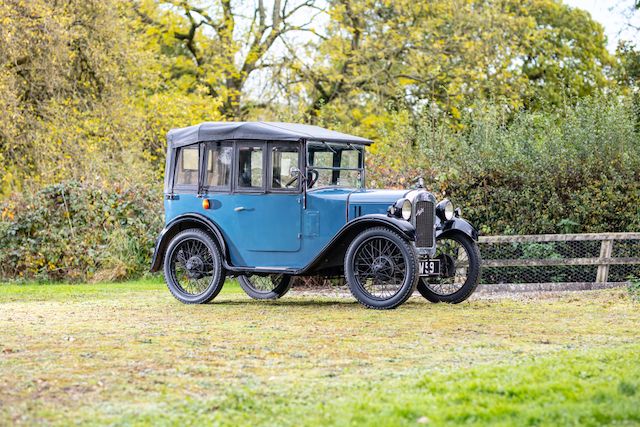 1931 Austin Seven Tourer Chassis no. 115189 Engine no. M113593
