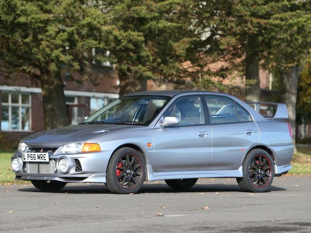 The Ex-Richard Burns,1997 Mitsubishi Evo IV Sports Saloon Chassis no. CN9A0008433 Engine no. 4G63TM0026