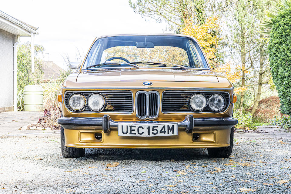 1973 BMW 3.0 CSL Coup&#233;  Chassis no. 2285342