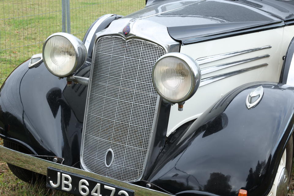 1935 Vauxhall  Big Six BXL Limousine  Chassis no. 640436 Engine no. 791943