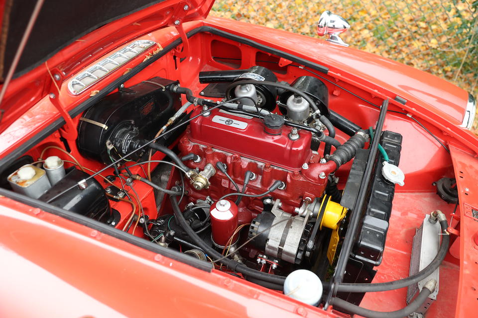 1969 MGB  Roadster  Chassis no. 164437C Engine no. 18GB-U-H-9259
