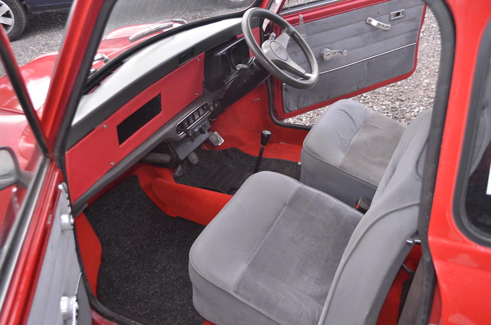 1989 Rover Mini   Chassis no. 443044