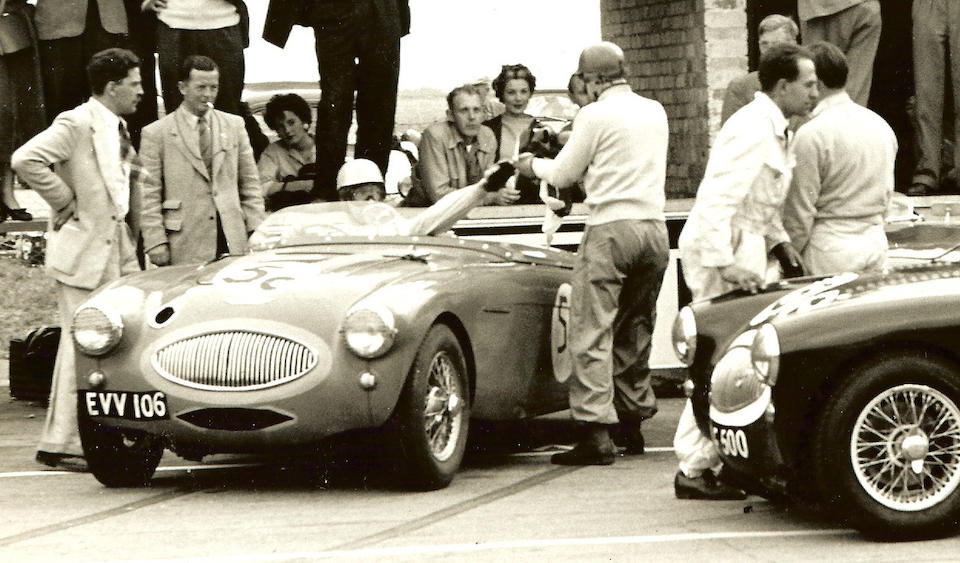 The ex-David Shale, Tony Lanfranchi, Arthur Carter,1955 Austin-Healey  100S Sports-Racing Two-Seater  Chassis no. AHS 3509