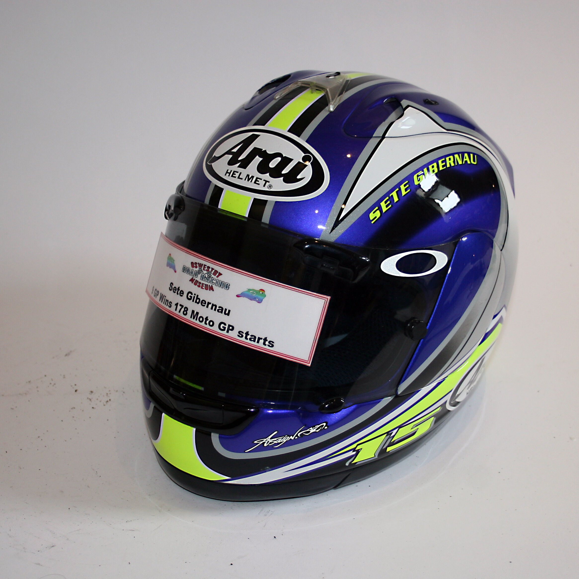 Bonhams Cars Sete Gibernau A Full face Helmet By Arai bonhams-cars-sete-gibernau-a-full-face-helmet-by-arai