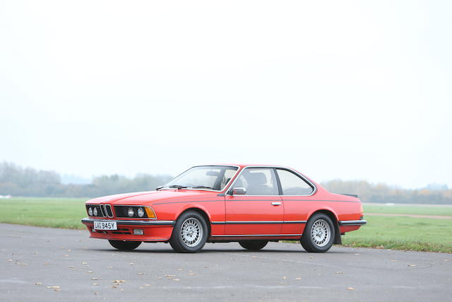 1982 BMW 635 CSI Coup&#233;  Chassis no. WBAEC7205D8175108 Engine no. 8175108