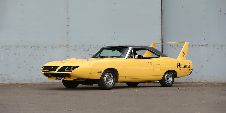 1970 Plymouth Road Runner Superbird Coup&#233;  Chassis no. RM23N0A168761