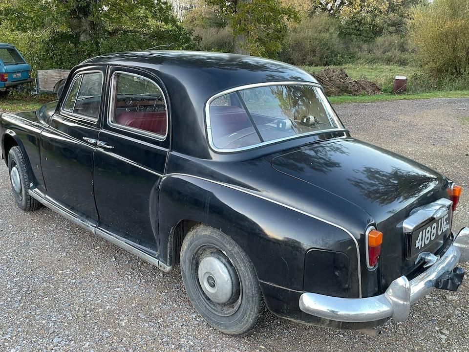 1960 Rover 80 Saloon  Chassis no. 650100108