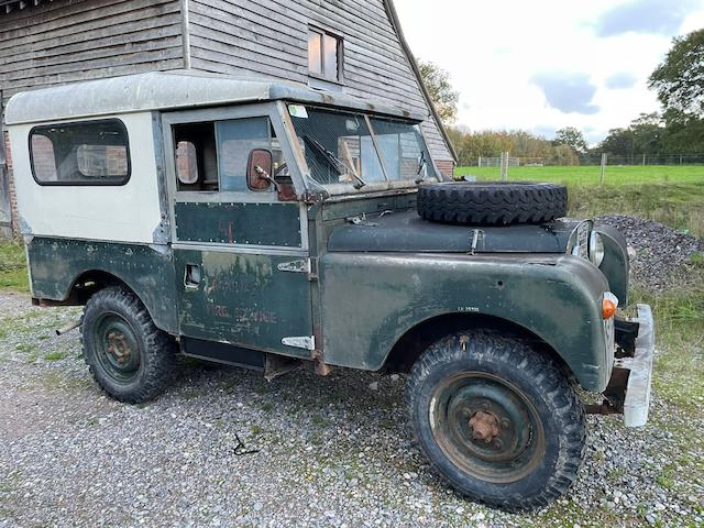 1955 Land Rover Series 1 86" 4x4 Fire Tender  Chassis no. 111700954