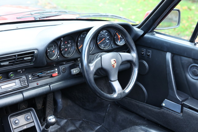 Bonhams : 1989 Porsche 911 Carrera  SSE Targa Coupé Chassis no.  WP0ZZZ91ZKS141044 Engine no. 63K04490