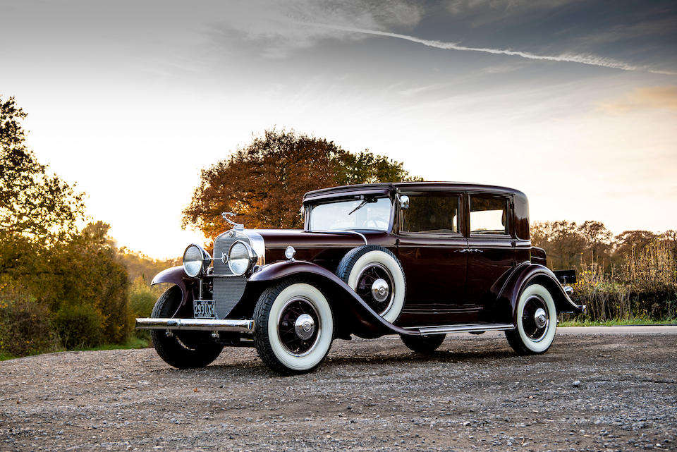 1931 Cadillac 355 Town Sedan  Chassis no. 81252