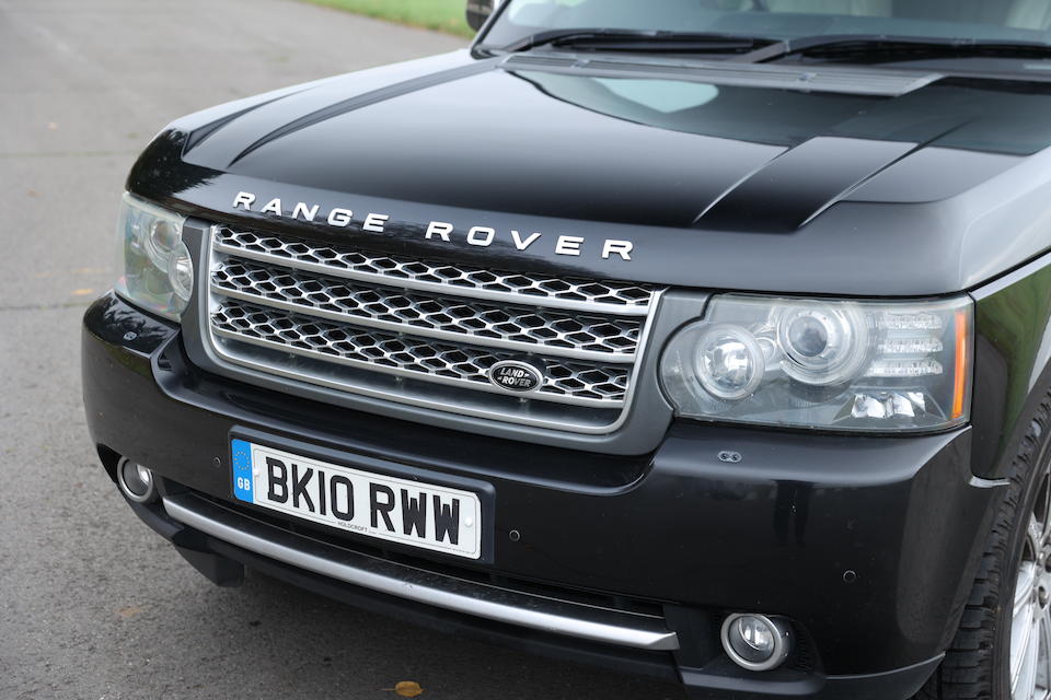 2010 Land Rover Range Rover Autobiography 4x4 Estate  Chassis no. SALLMAME3AA322468