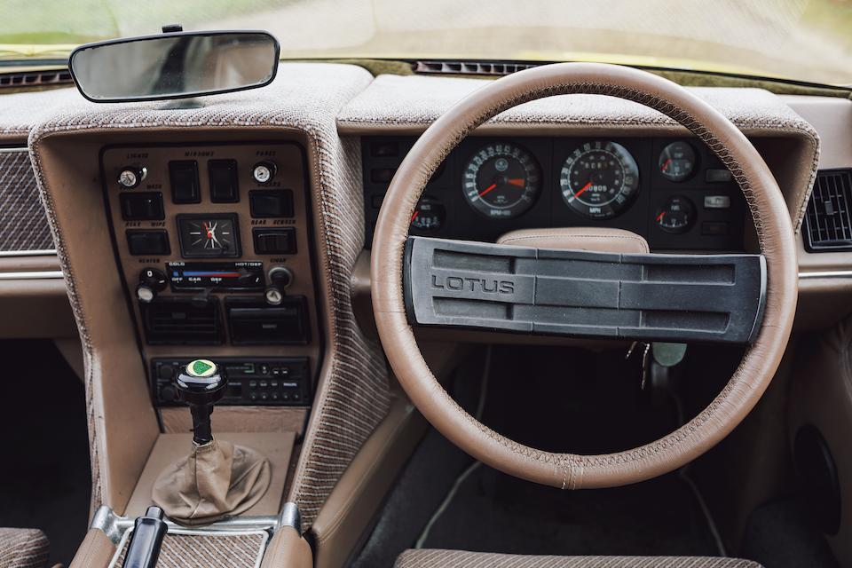 1979 Lotus Elite V8 'Spyder Donnington' Coupe  Chassis no. 7811/1364A Engine no. TBC