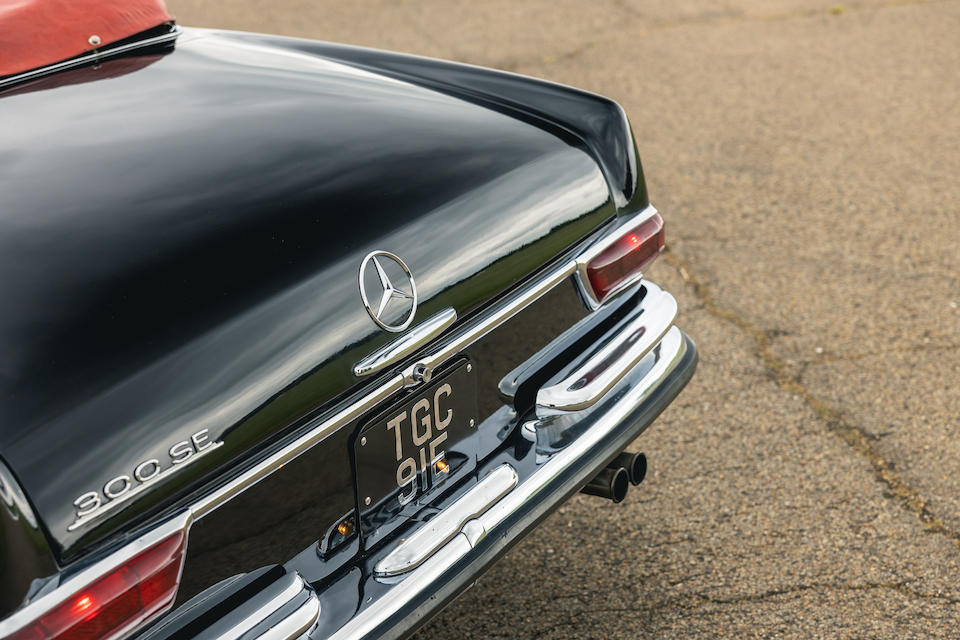 1967 Mercedes-Benz  300SE Cabriolet  Chassis no. 11202310008572