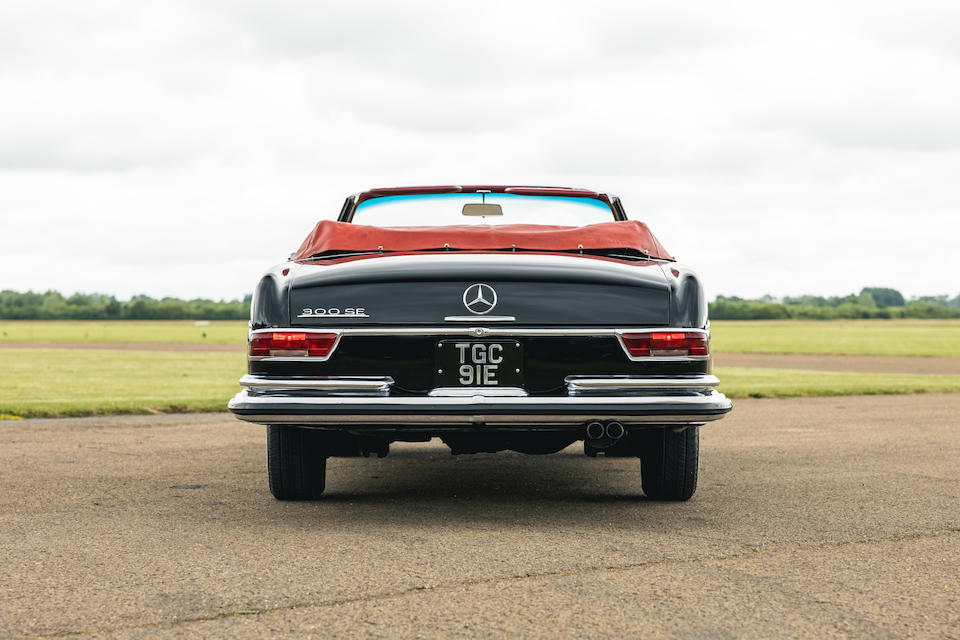1967 Mercedes-Benz  300SE Cabriolet  Chassis no. 11202310008572