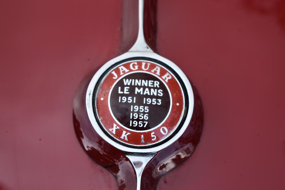 1958 Jaguar  XK150 3.4-Litre Fixed Head Coup&#233;  Chassis no. S824309