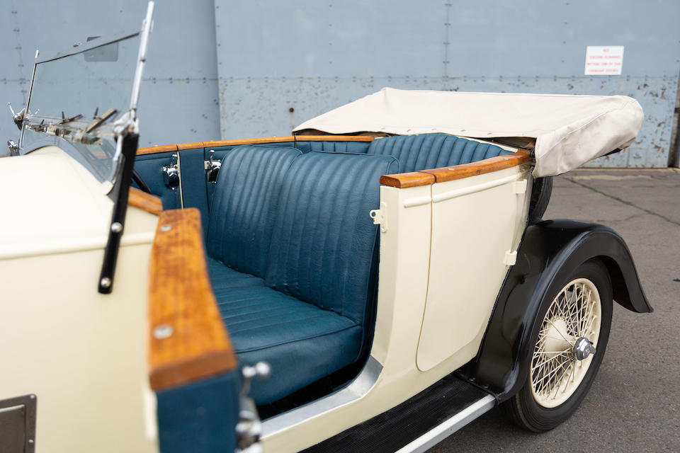 1934 Riley Tourer  Chassis no. 6024172