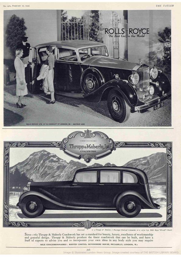 Formerly owned by Lord Beaverbrook,1938 Rolls-Royce Phantom III Sports Limousine  Chassis no. 3DL38