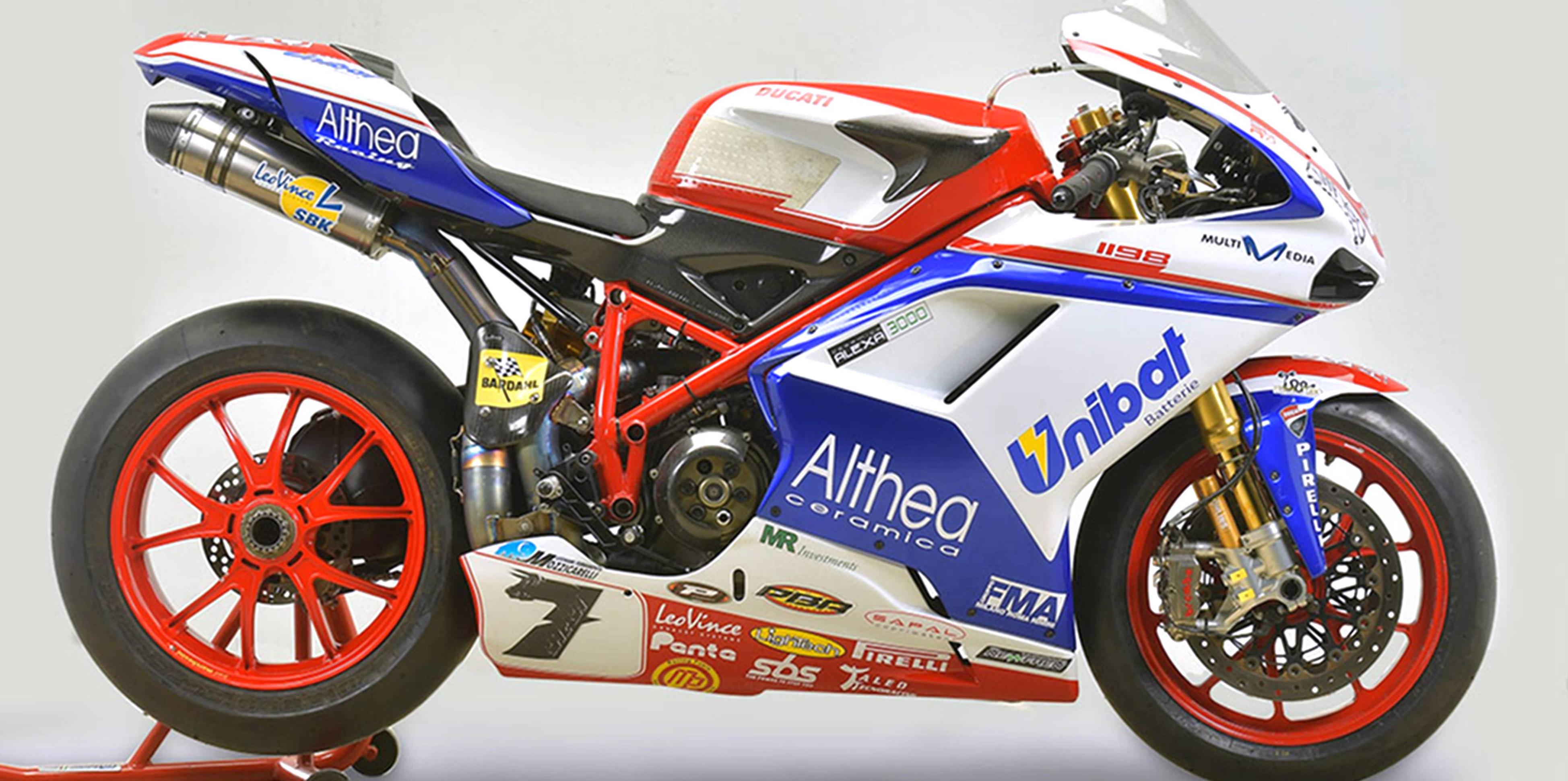 The ex-Carlos Checa, Althea Racing, World Superbike, 2010  Ducati  1098R