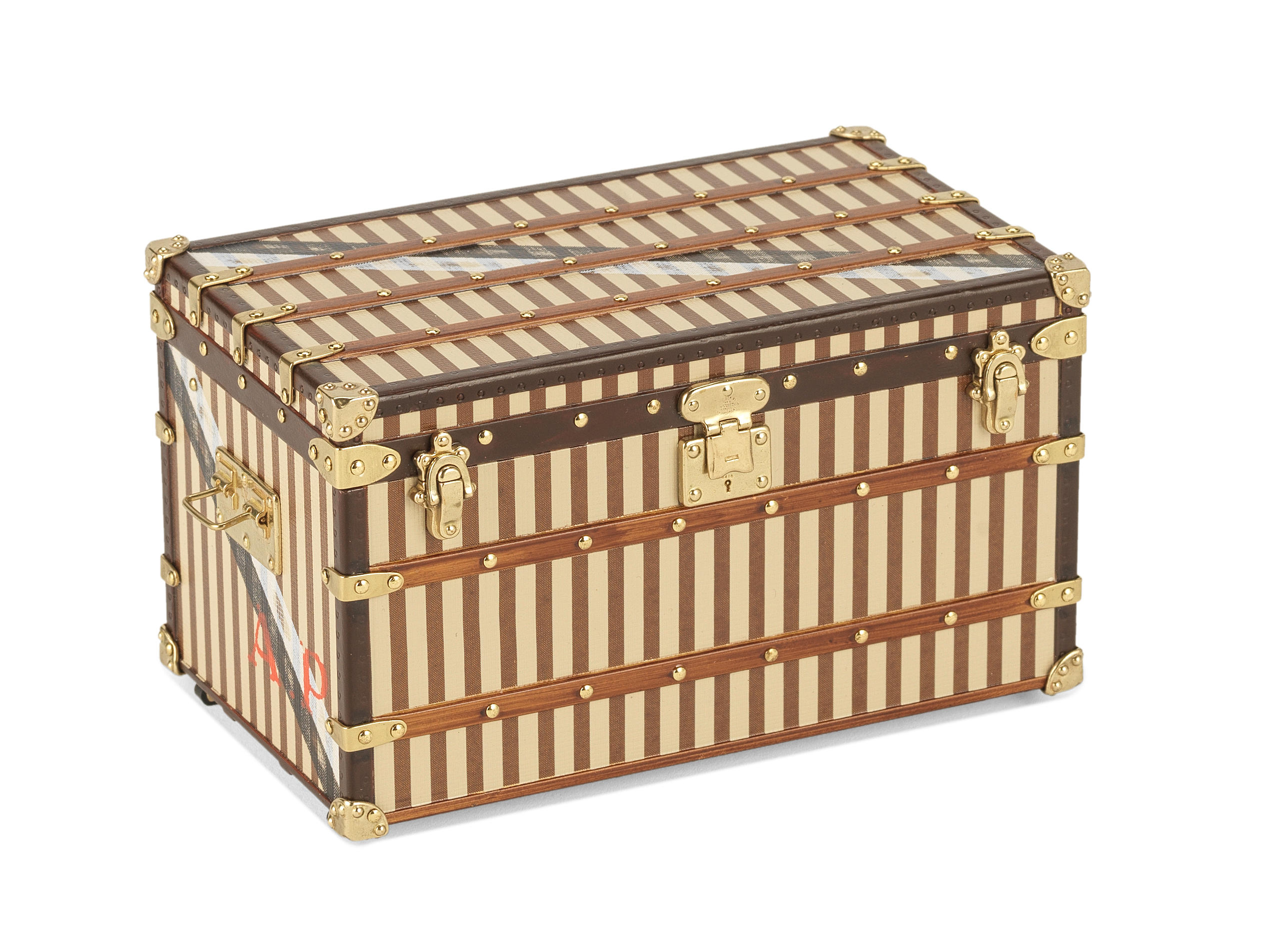 A COURRIER 1888 TRUNK PAPERWEIGHT  Louis Vuitton, 2000 (includes dust bag and box)