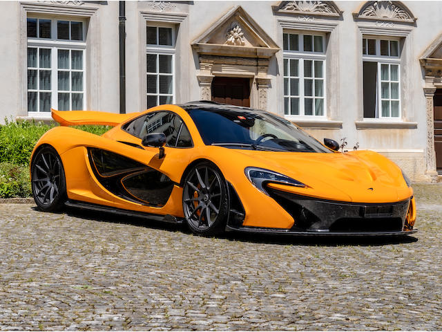 Number '180' of 375 produced, 2014 McLaren P1  Chassis no. SBM12ABB6EW000180