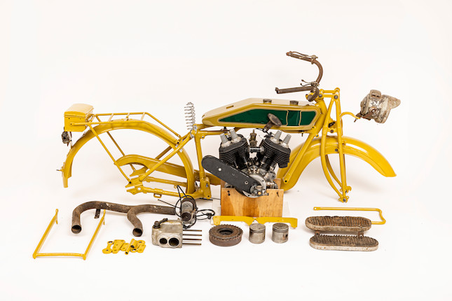 Property of a deceased's estate, 1925 Matchless 982cc M3 Project Frame no. 1676 Engine no. M3/725 image 1