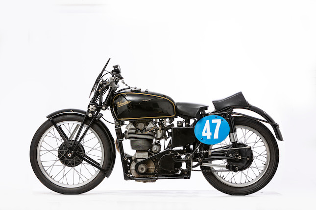 The ex-Les Graham, Swiss Grand Prix-winning, 1948 Velocette 348cc KTT MkVIII Racing Motorcycle Frame no. SF 121 Engine no. KTT 973 image 10