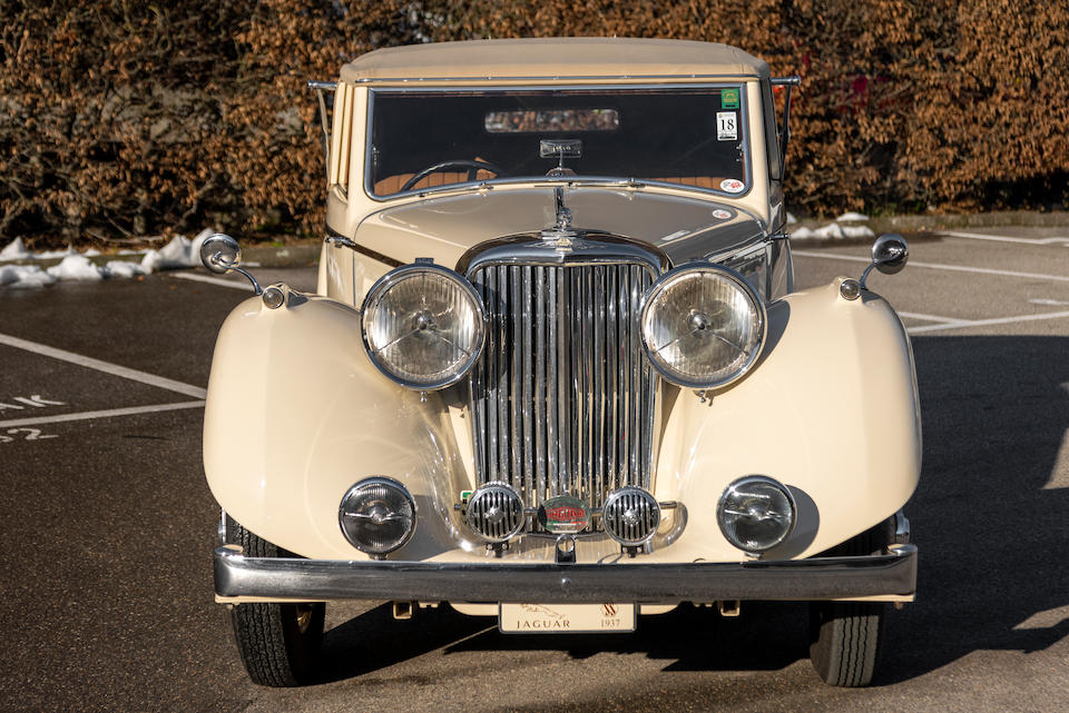 1937 Jaguar SS 2&#189;-Litre Drophead Coup&#233;  Chassis no. 46001 Engine no. L89