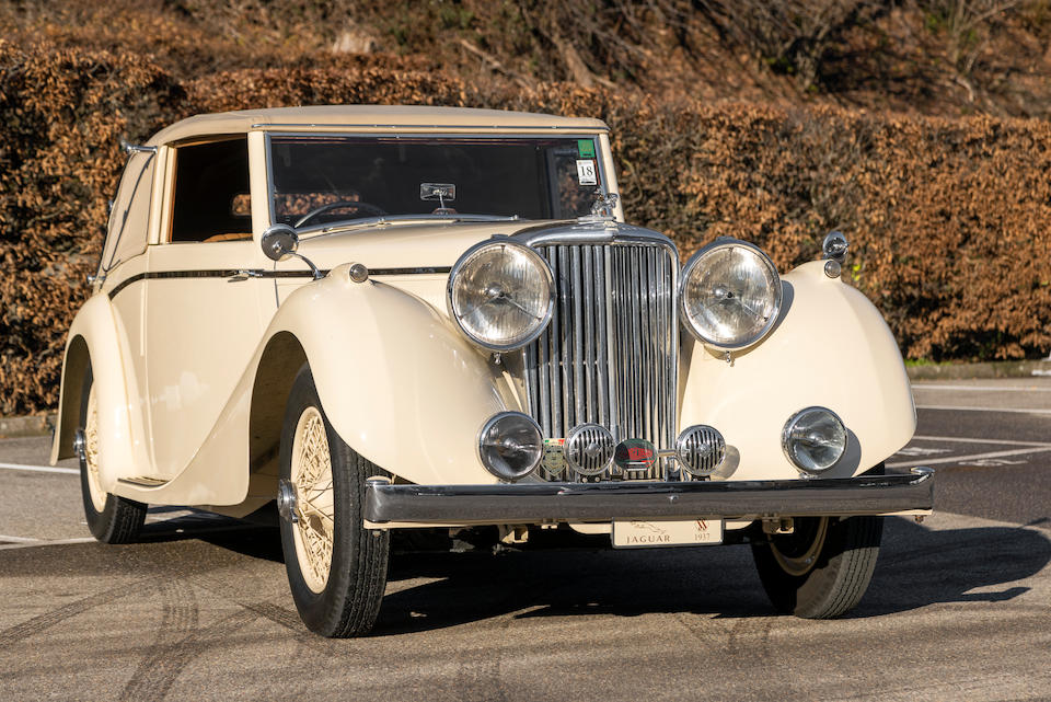 1937 Jaguar SS 2&#189;-Litre Drophead Coup&#233;  Chassis no. 46001 Engine no. L89