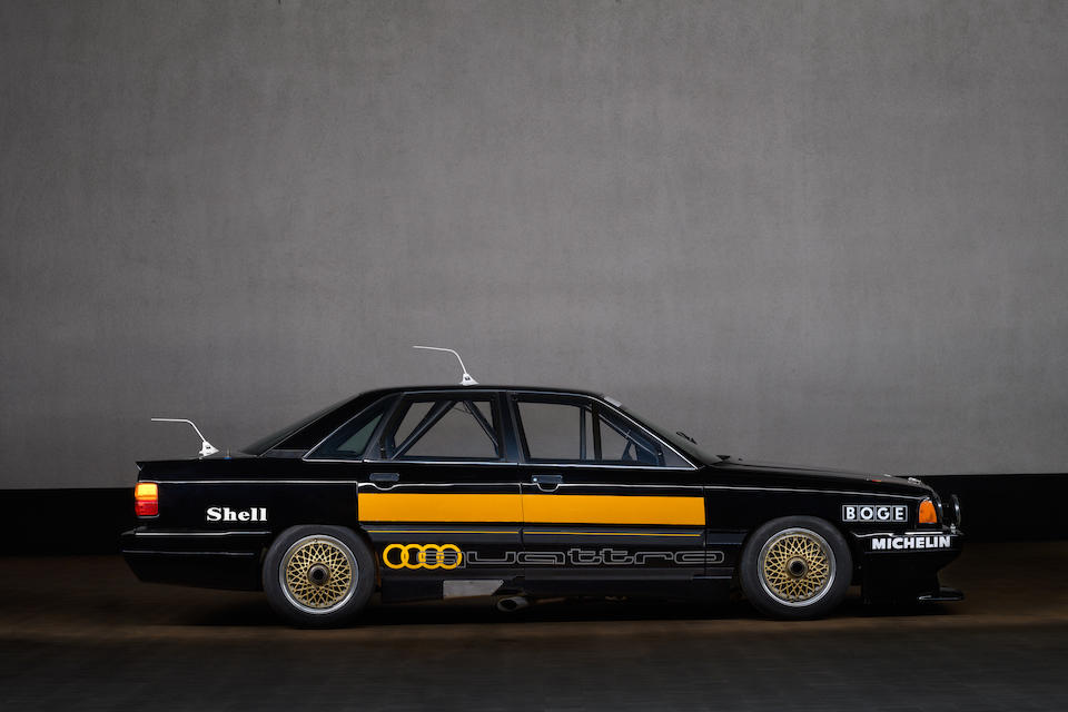 Unique Audi works car and part of Audi's speed record breaking team of 1988,1988 Audi 200 Turbo Quattro 'Nard&#242; 6000' Speed Record Car  Chassis no. N6000/1