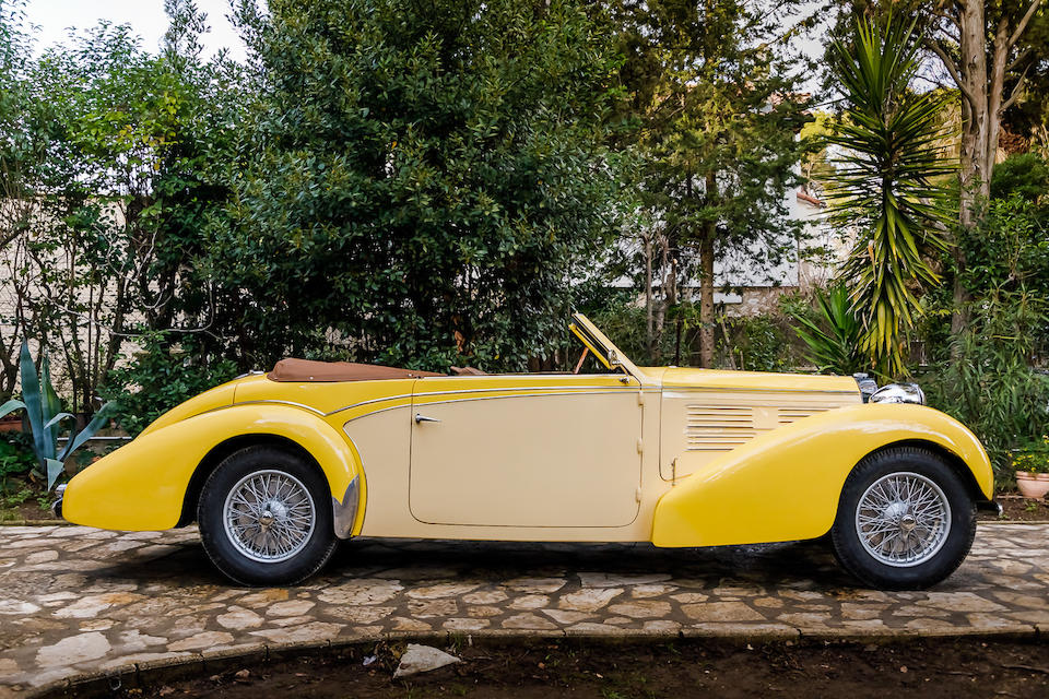 In the same family for more than 50 years ,1938 Bugatti Type 57 C Stelvio Cabriolet  Chassis no. 57678 Engine no. 41C