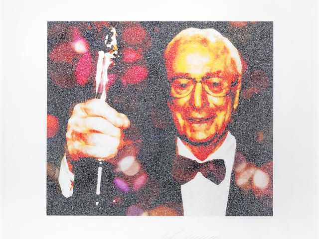 Lincoln Townley (British, born 1972) A portrait of Sir Michael Caine